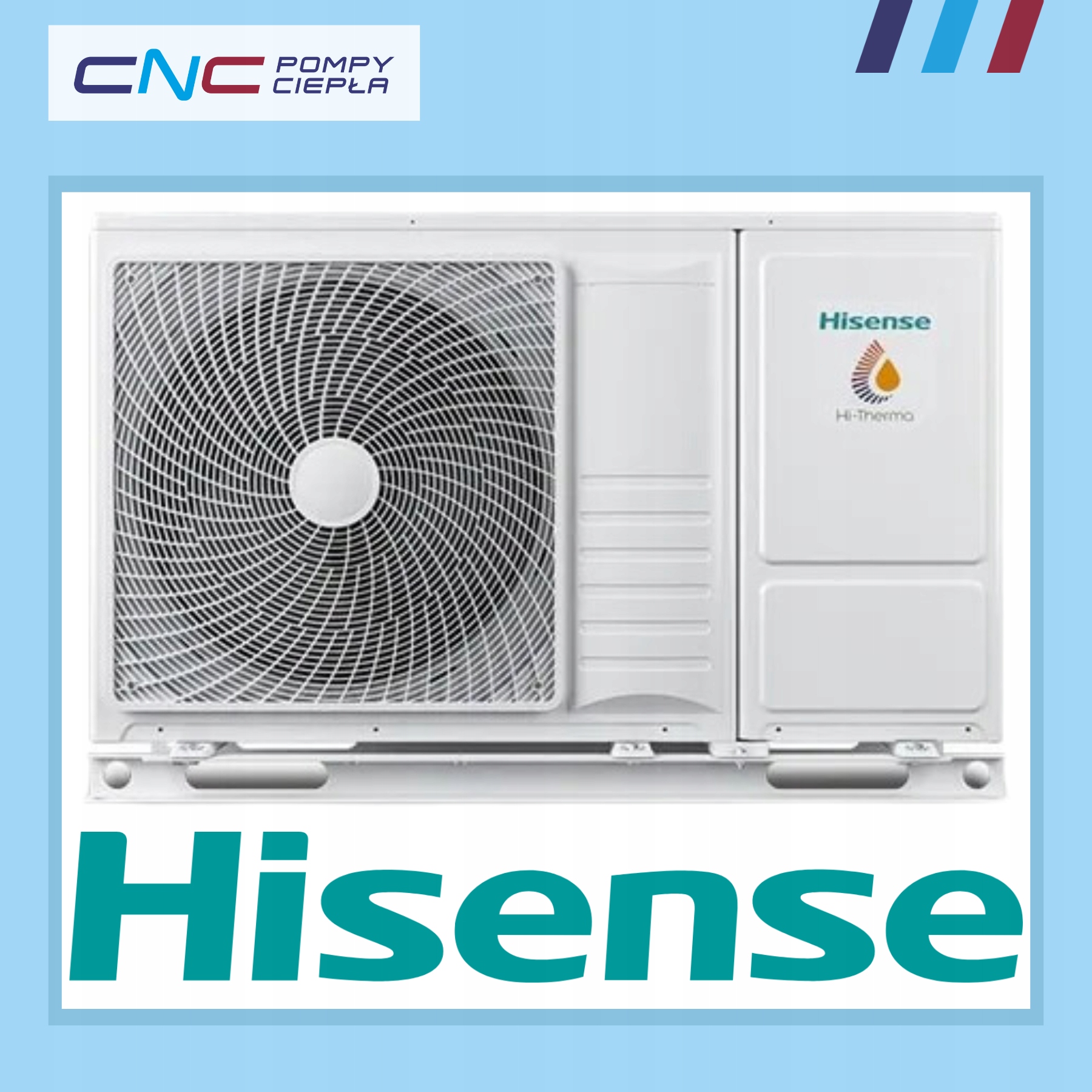 Pompa Ciepła Hisense Monoblok 8 kW AHZ-080FCDS1 NOWA