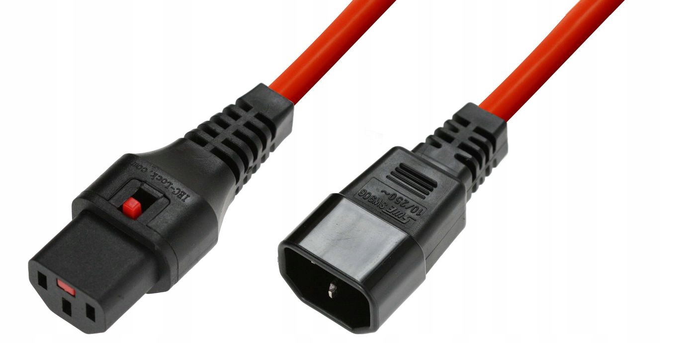 Blokada Iec C13 do C14 3m