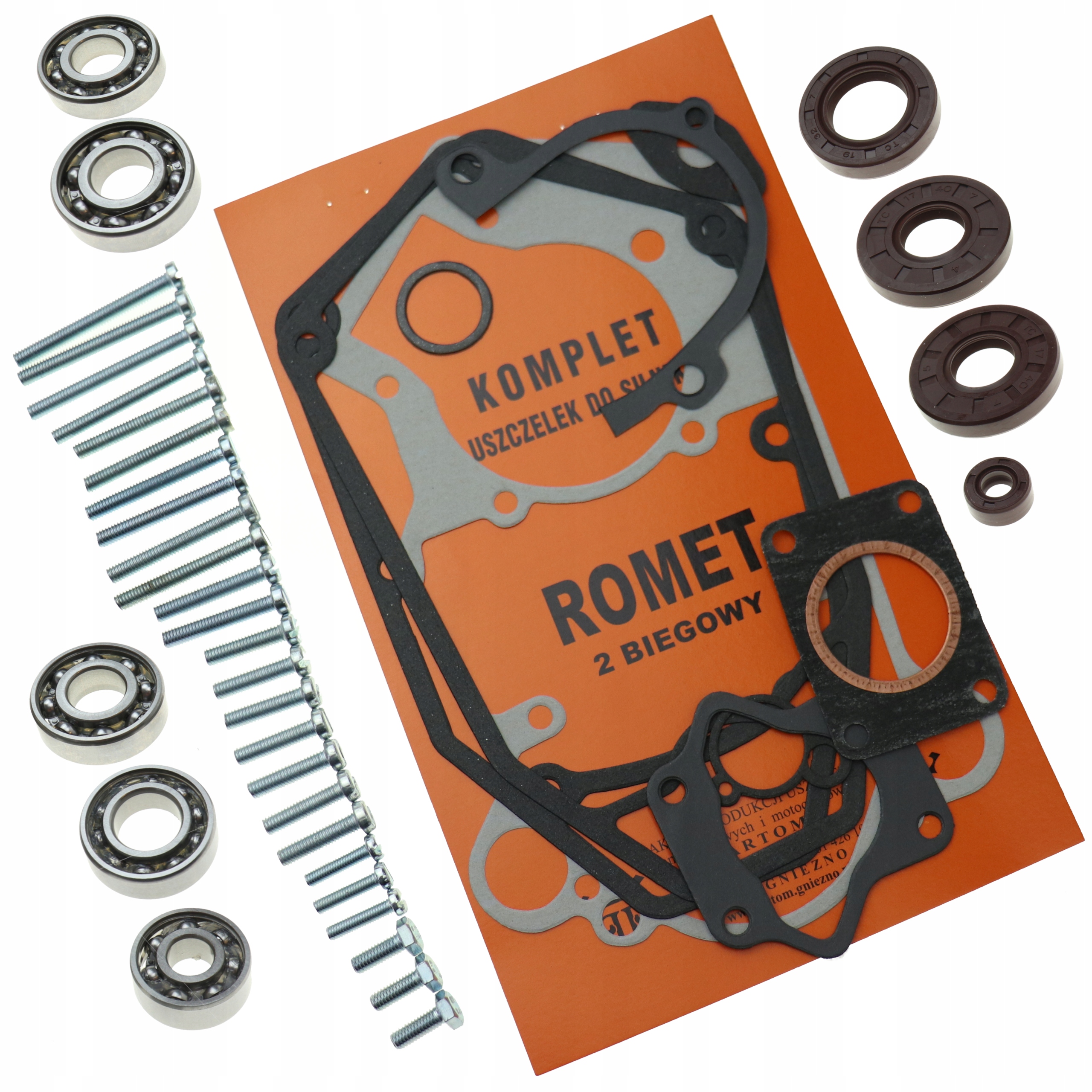 

Romet Ogar 205 Motorynka Uszczelki Kryngielit