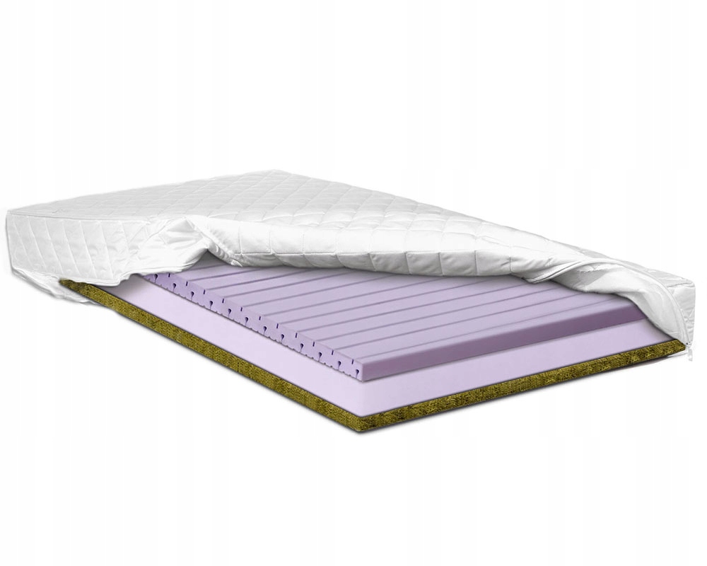 Masážny matrac 170x180 morská tráva s obrysmi 15 cm