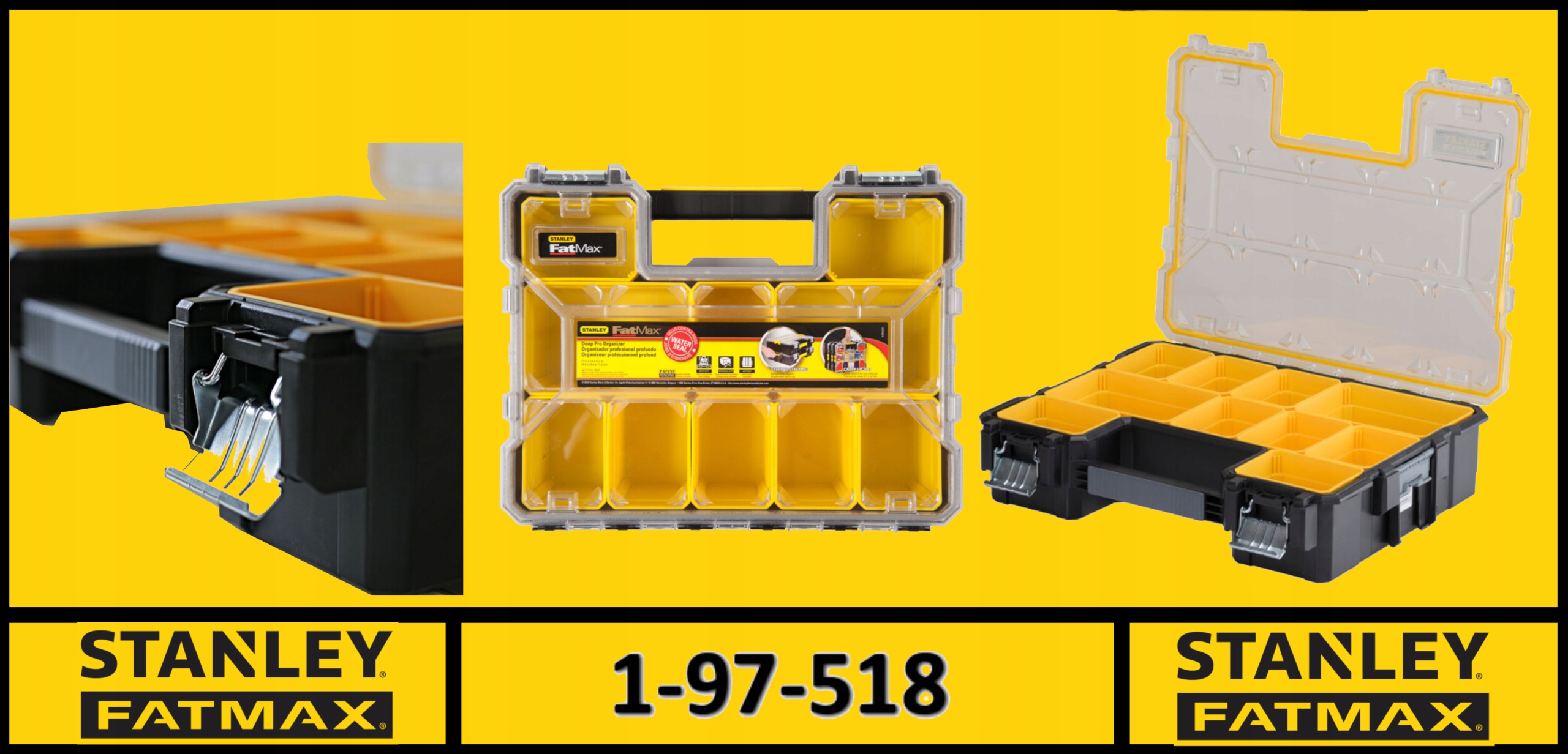 STANLEY FATMAX PRO ORGANIZER WODOODPORNY 1-97-518 EAN (GTIN) 3253561975189