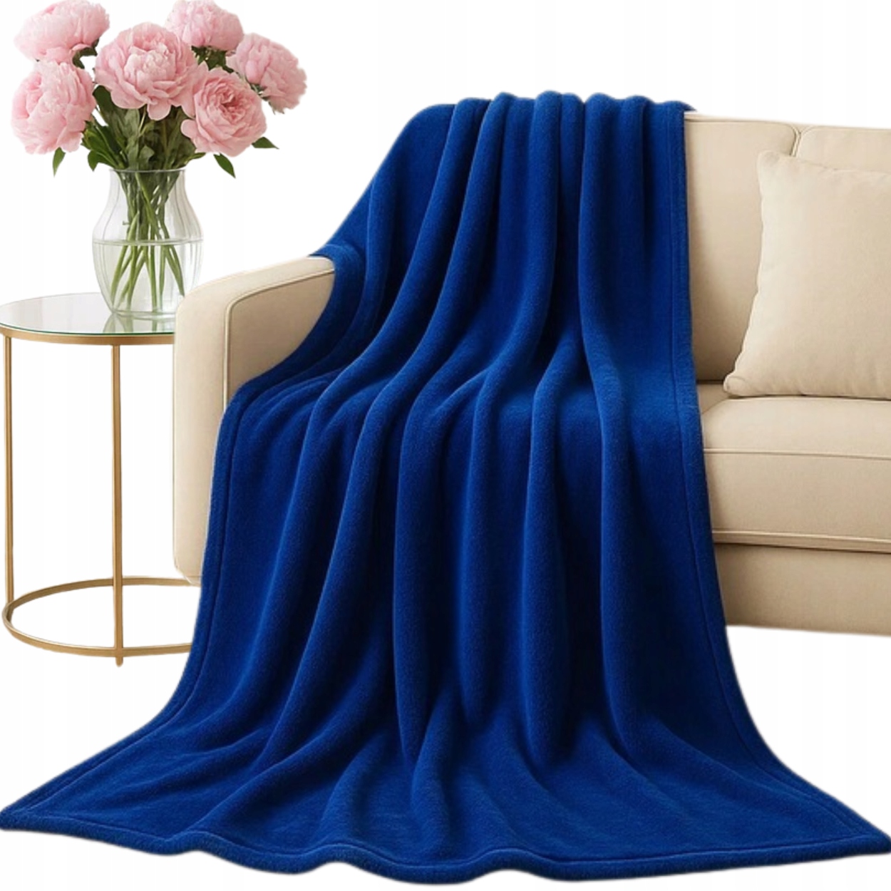 Velká Deka Na Postel Pohovka Pled Měkká Teplá Nadýchaná 250 x 300 cm Sólo