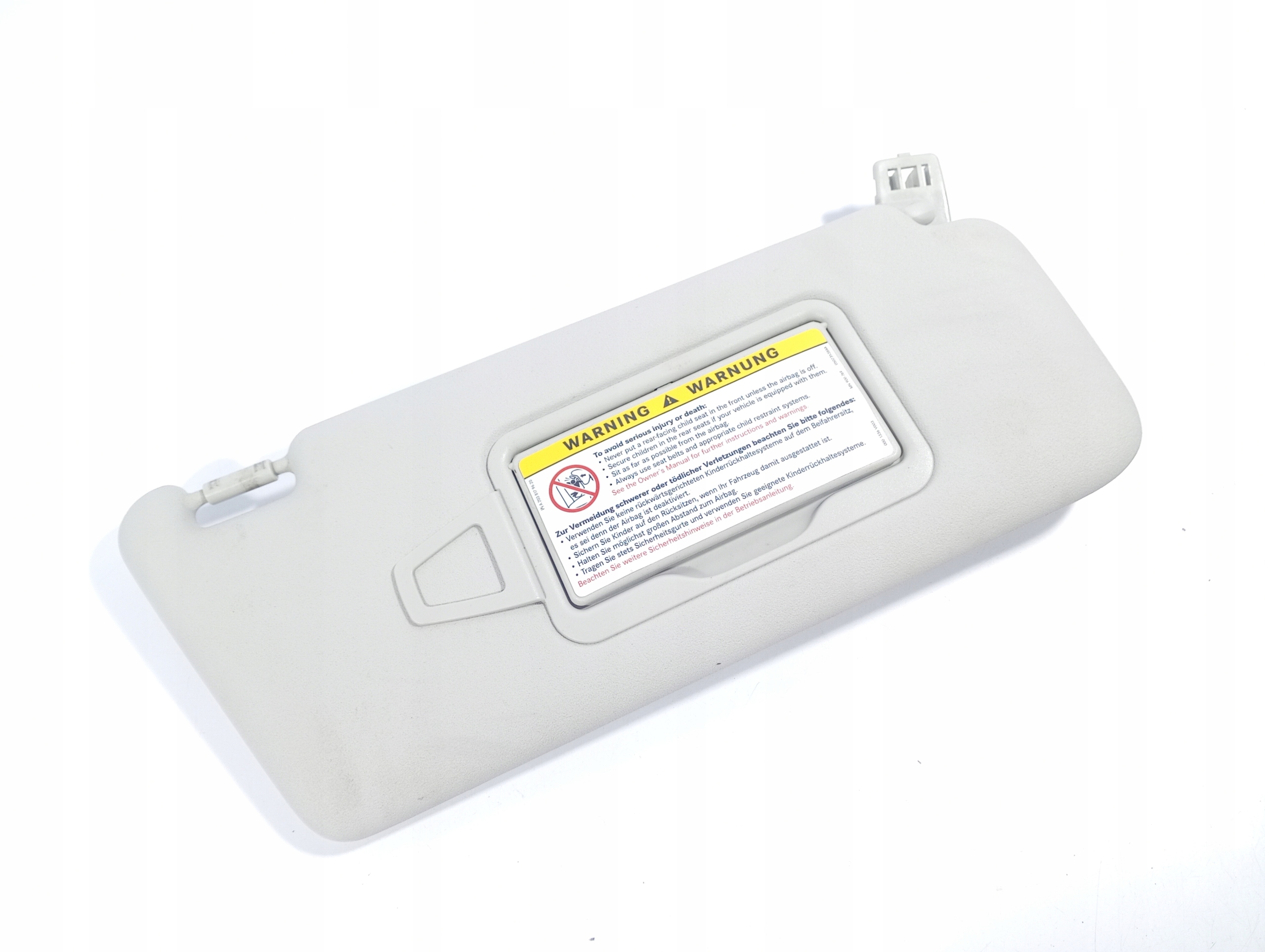 cover sun right visor right Mercedes A-class W169 04-12