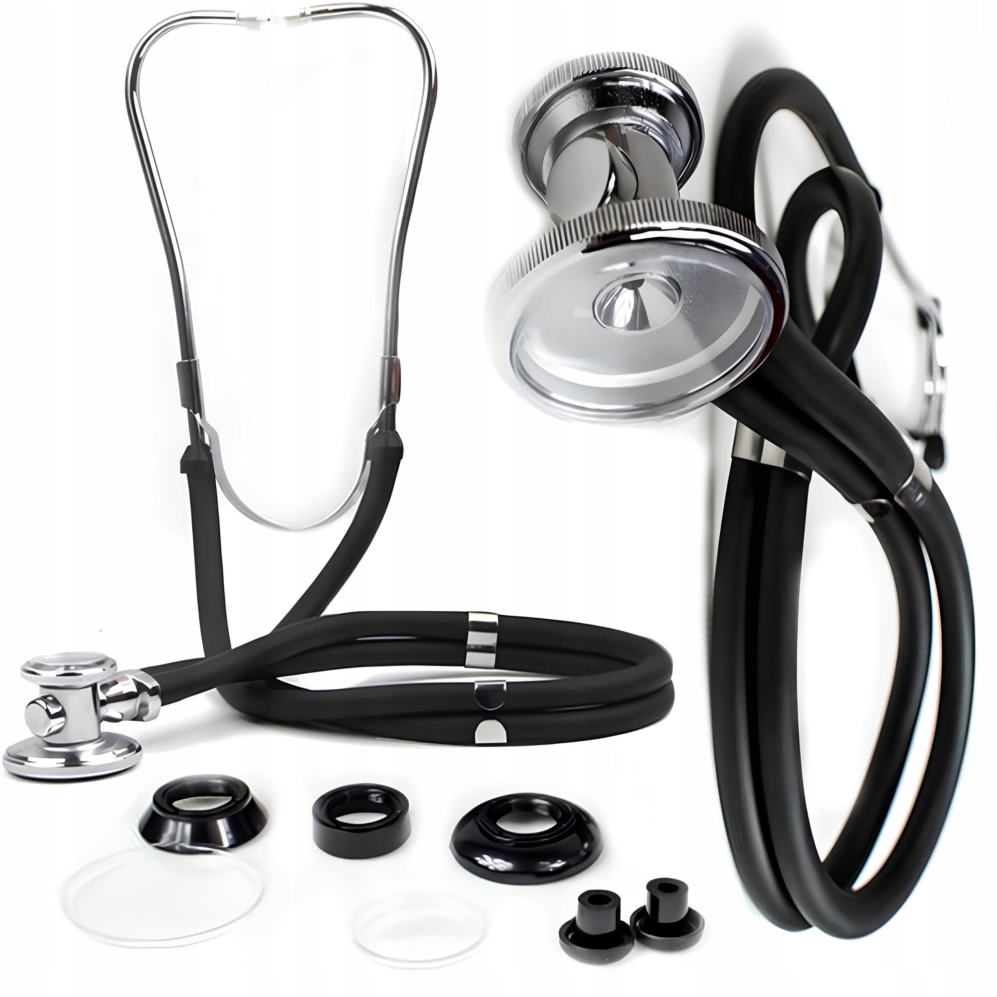 МЕДИЦИНСКИЕ НАУШНИКИ МЕДИЦИНСКИЙ СТЕТОСКОП С ДВОЙНОЙ ГОЛОВКОЙ