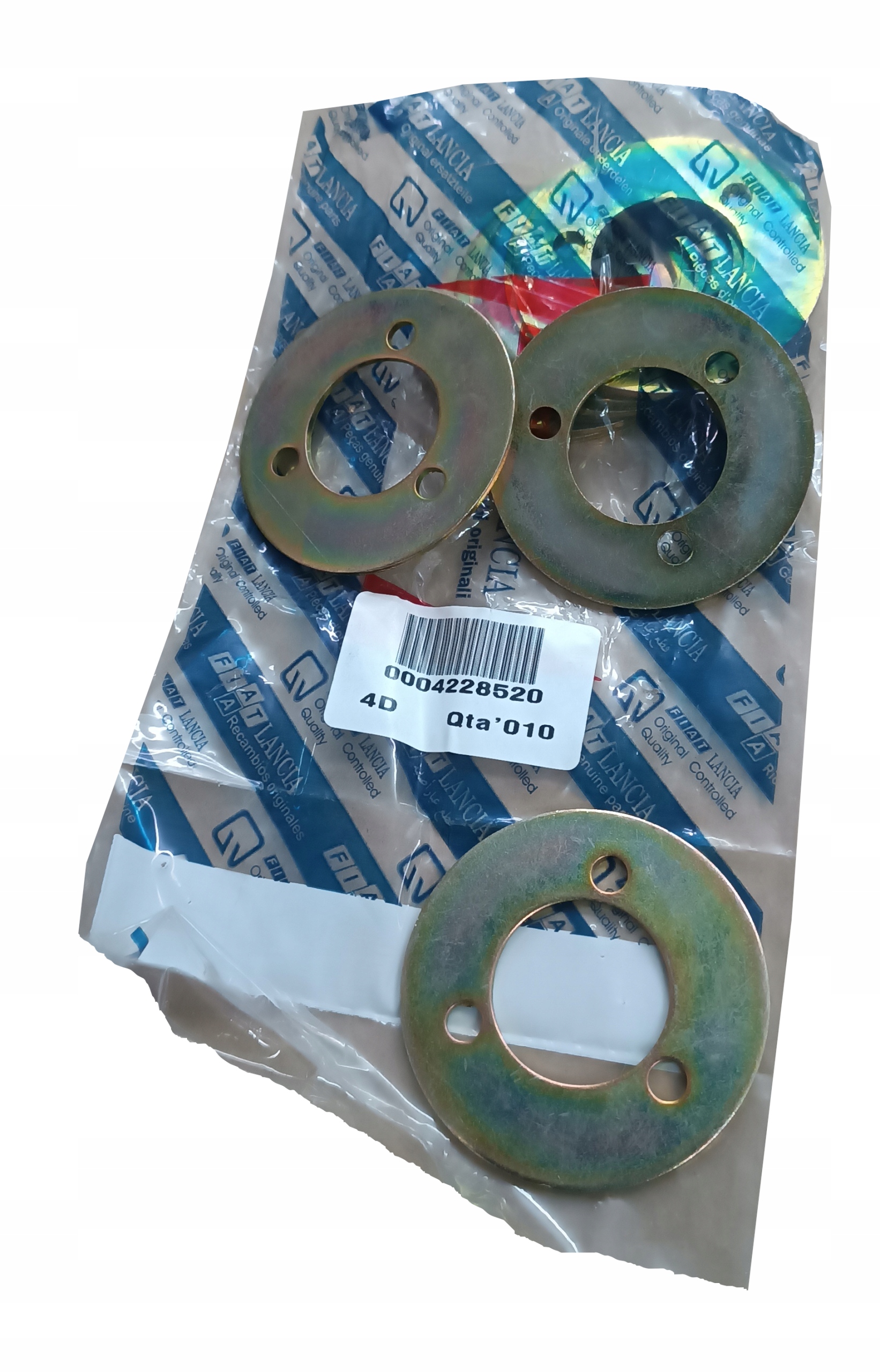 PODKŁADKA REGULACJI NACIĄGU PASKA 0.50mm FIAT 126p 4228520 NOWA ORYGNIALNA
