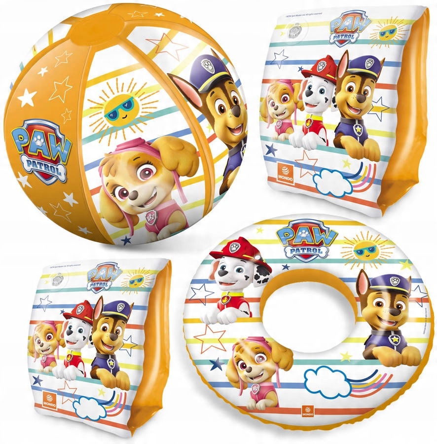 

Mondo Zestaw Rękawki Do Pływania Paw Psi Patrol