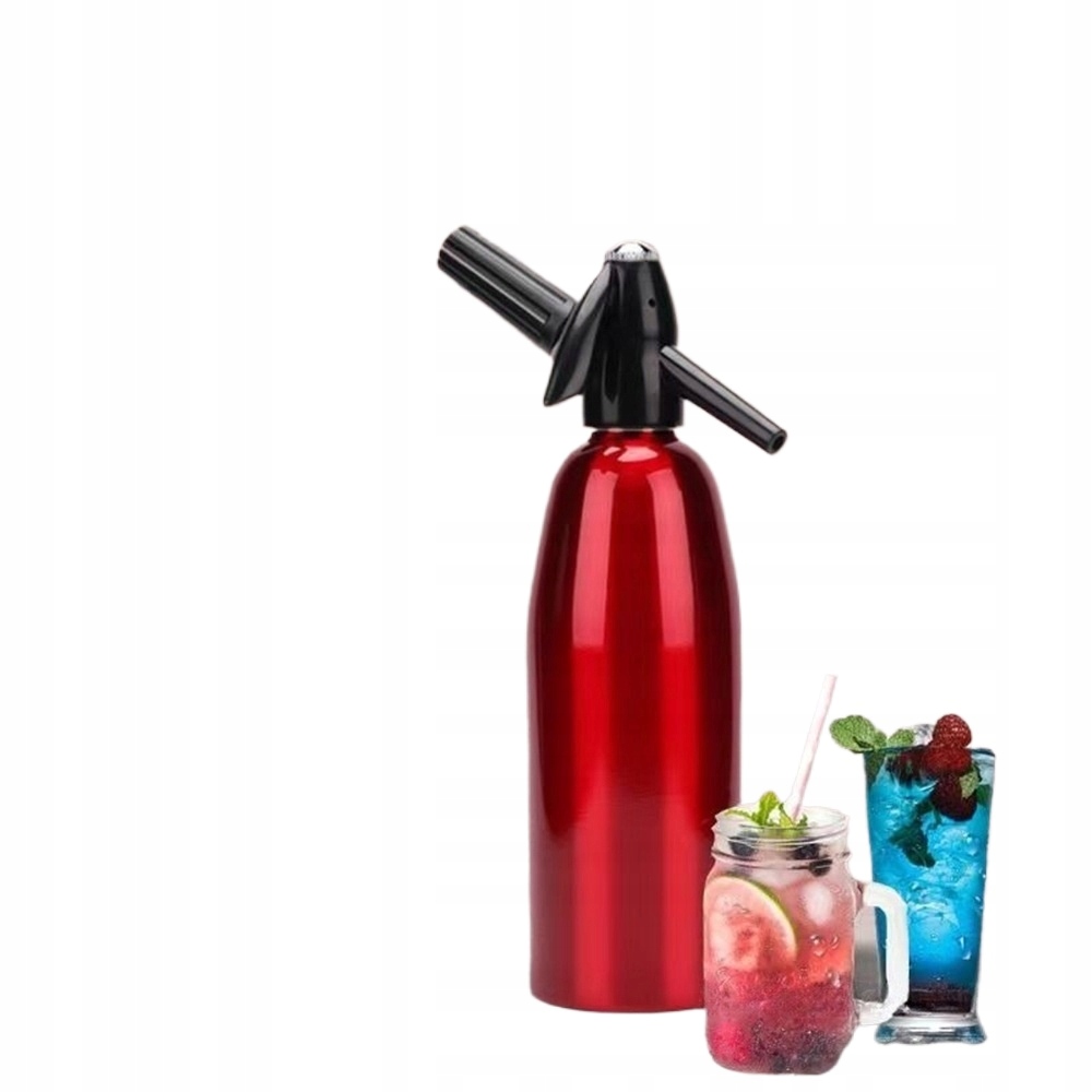 Domácí sifonový výrobník sody na sodovou vodu, 1 l