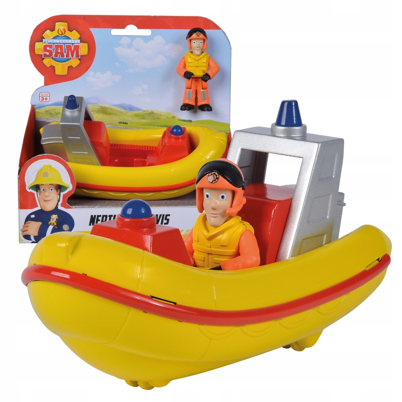 

Simba Strażak Sam Łódź Ratownicza Neptun +figurka