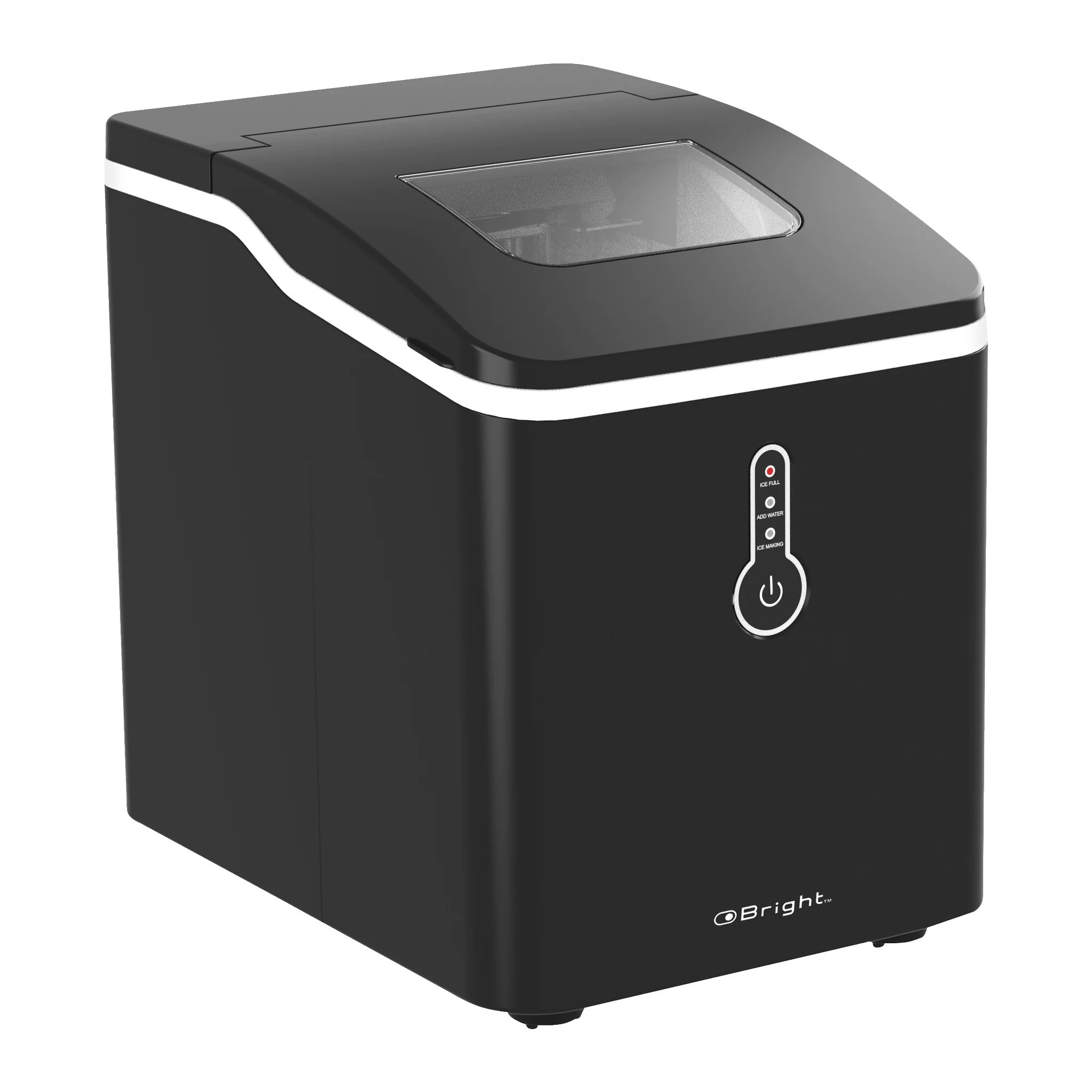 Kostkarka do lodu 12kg /24h 120 W Lód co 8,5 minuty Kolor czarny