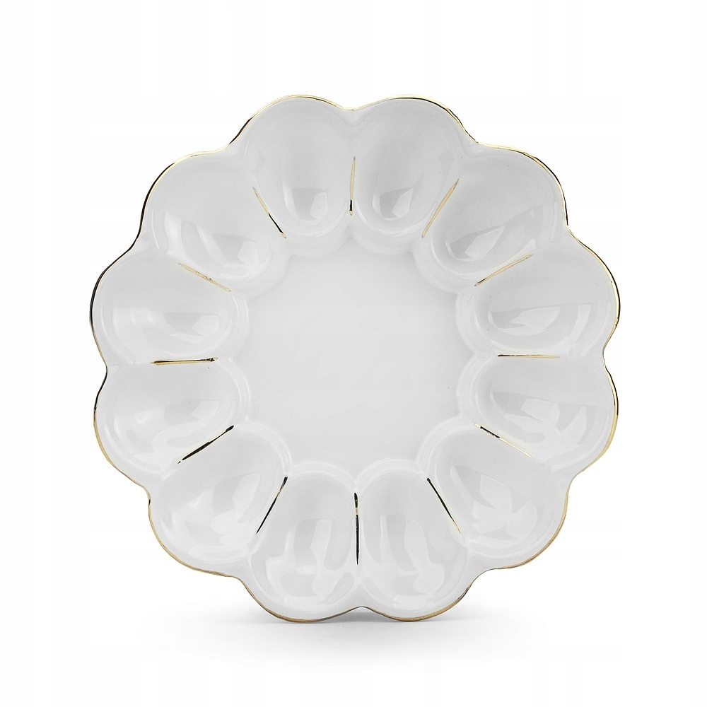 

Talerz półmisek Do Jajek na jajka porcelanowy 21cm