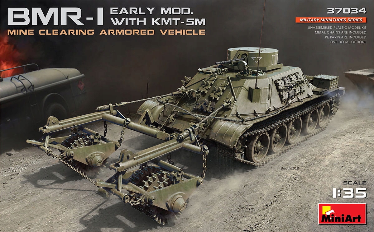 Bmr-1 Early Mod. S Kmt-5m 1:35 MiniArt 37034