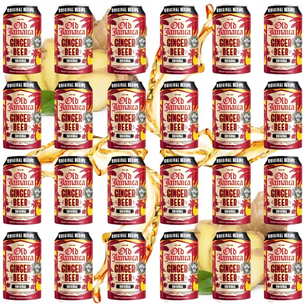 Svářečka Nápoj Zázvorové pivo z Jamajky Zázvor Multipack 24x330ml Old Jamaica