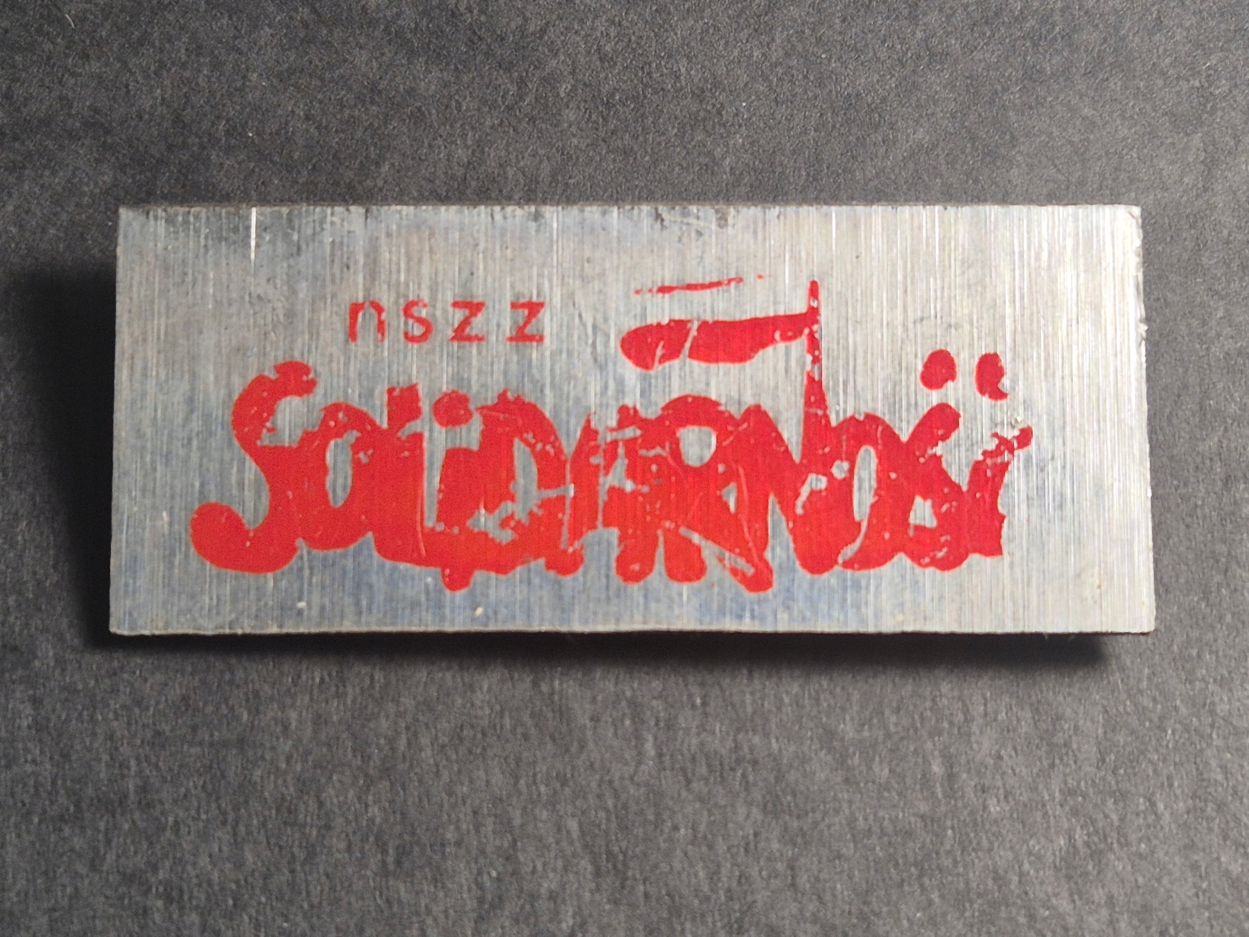 Przypinka NSZZ Solidarność