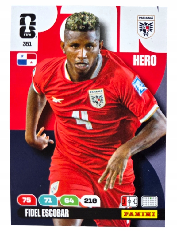 Karty Piłkarskie do albumu Panini World Cup 2026 Hero Panama 351 Escobar
