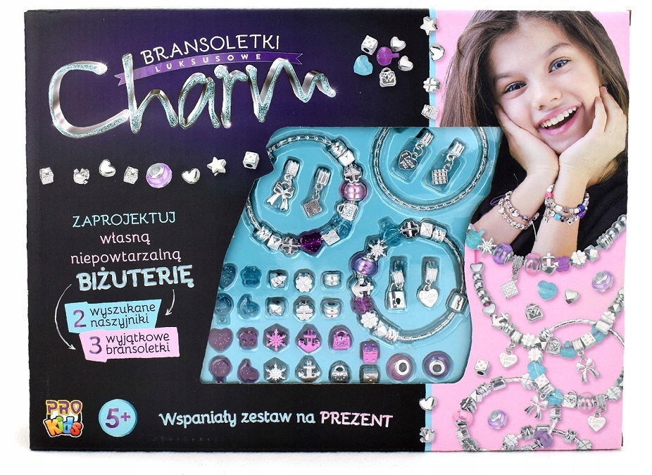 

Kreatywny zestaw do Tworzenia Bransoletek Glamour