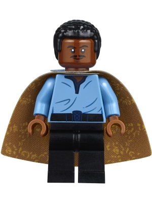 Lego Nový Lando Calrissian, Oblečení z Cloud City (vlasy s texturou) sw0973