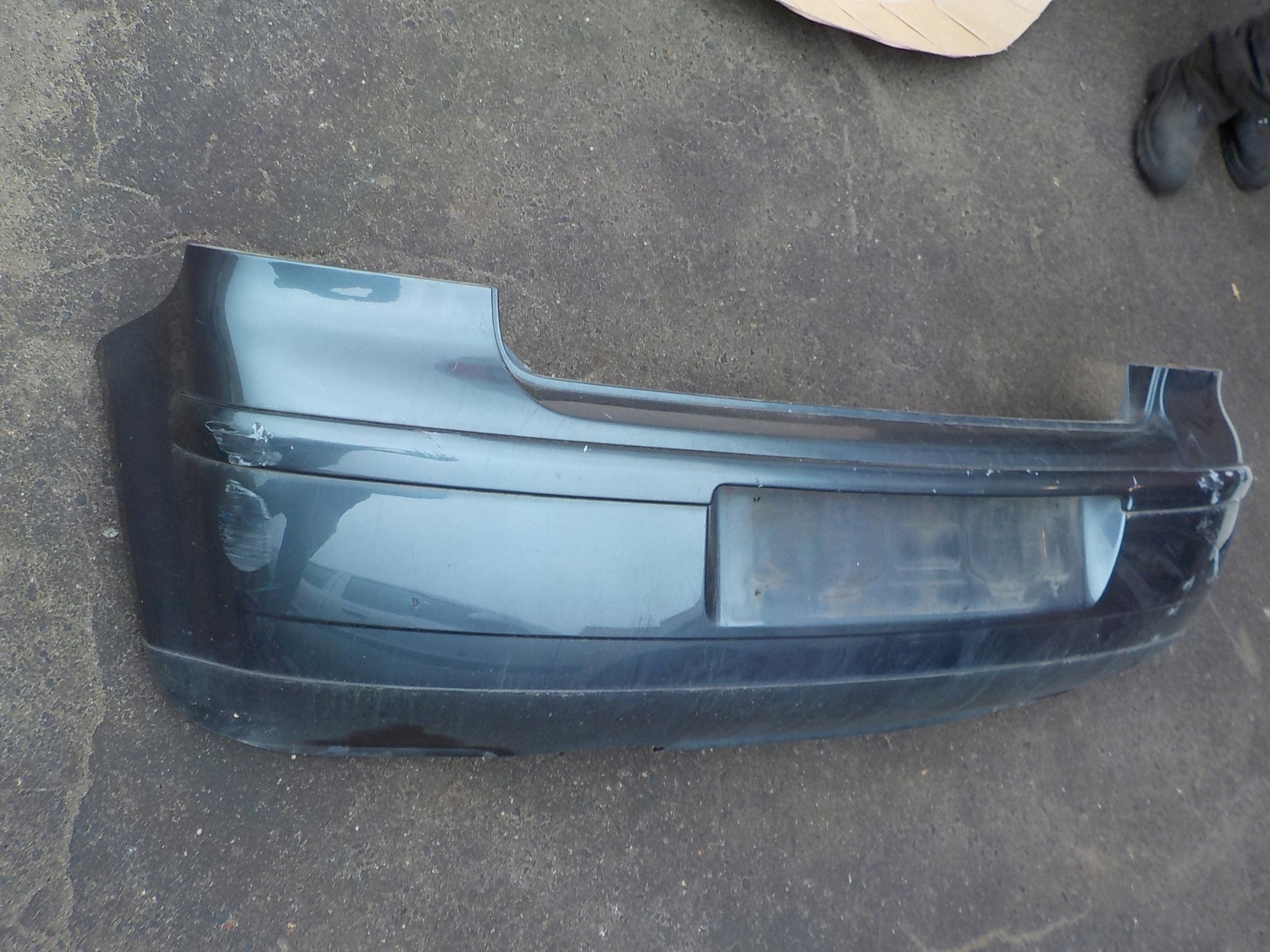 bumper rear part complete vw polo 9n 2002r