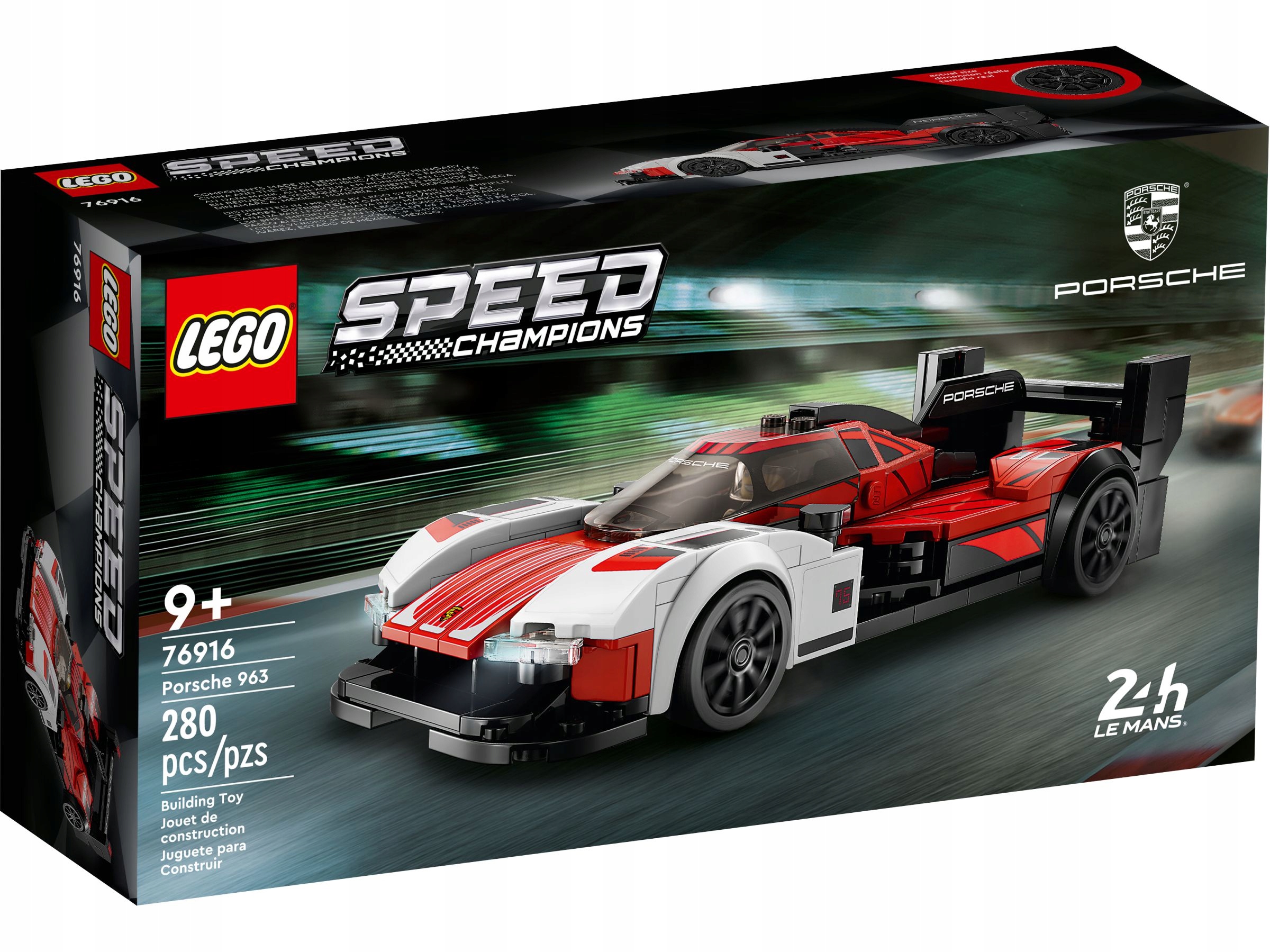 LEGO 76916 Speed Champions Porsche 963 Klocki NOWE Marka LEGO