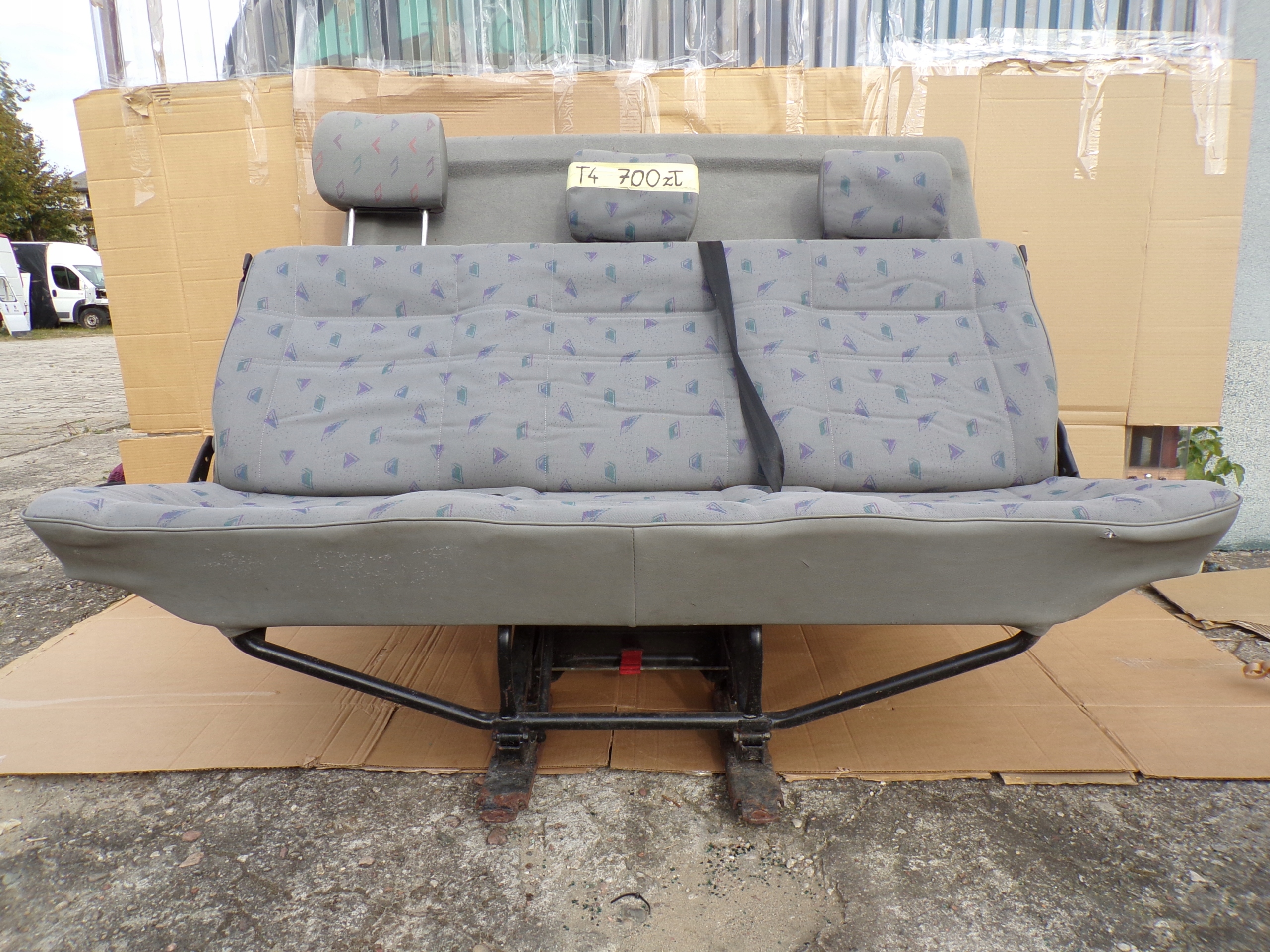 VW Transporter T4 Sitz Sitz 3 osobowa III rzad