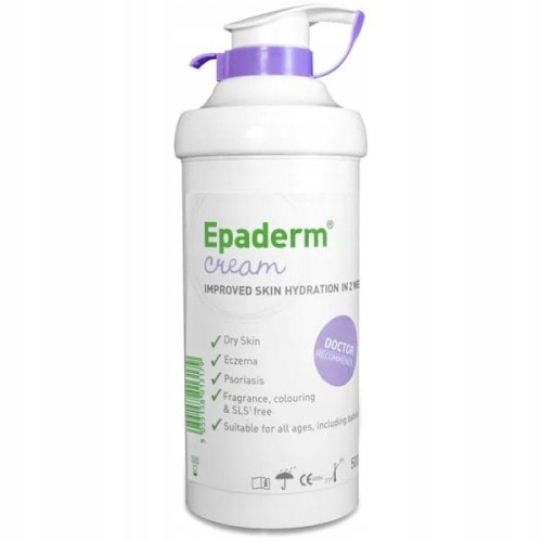 Epaderm Cream krem 2w1 sucha skóra łuszczyca egzema 500g