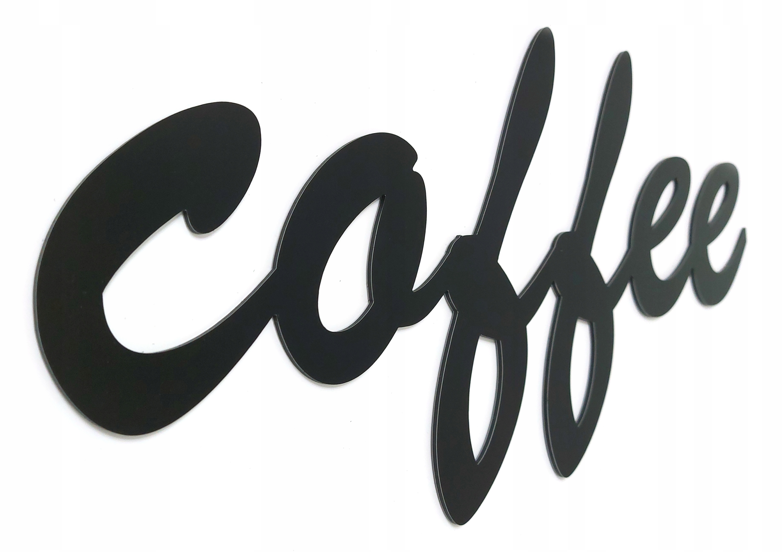 

Napis na ścianę 3D Litery coffee 26x56cm