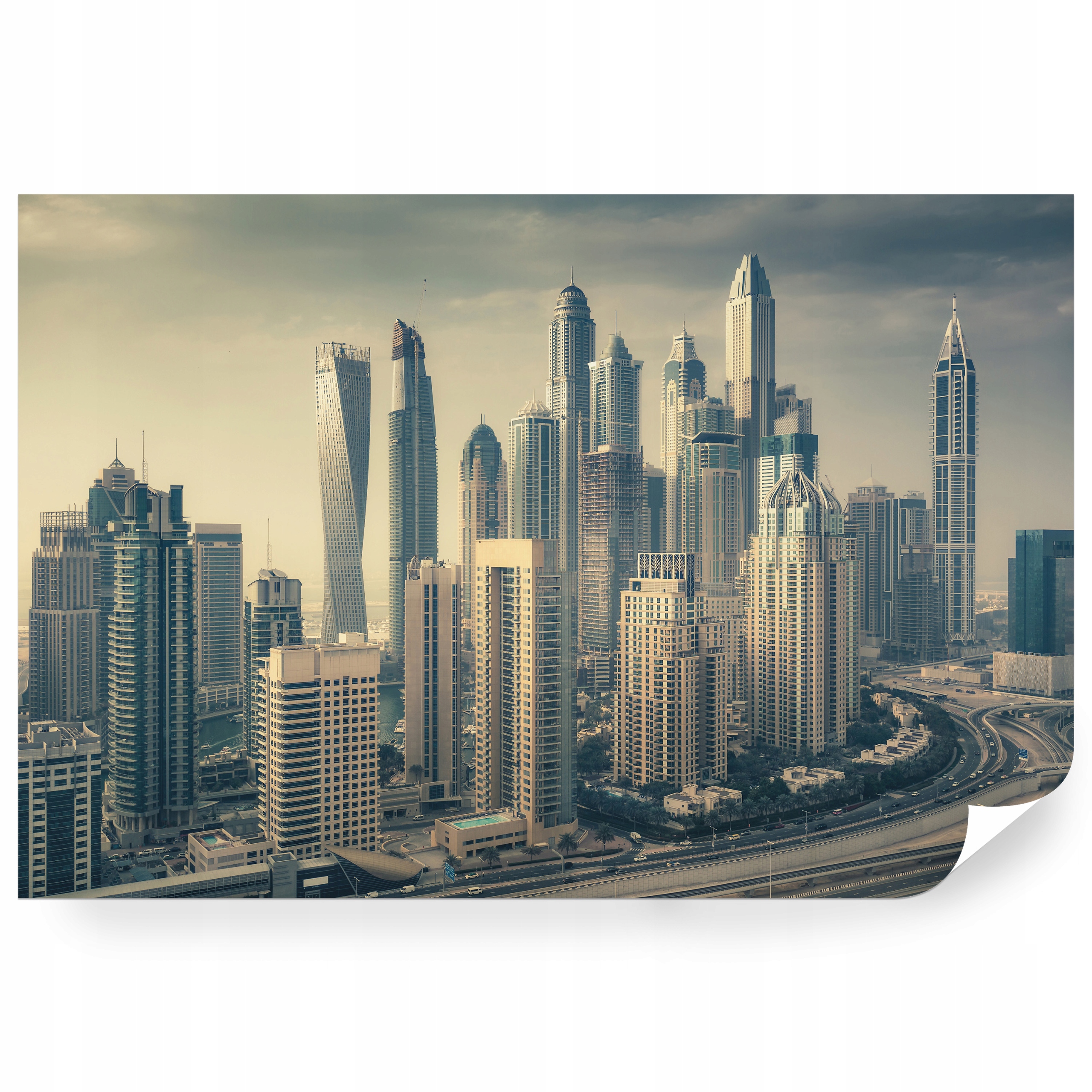 Fototapeta samolepicí Dubaj Modernost A Futurismus 360 x 240 cm