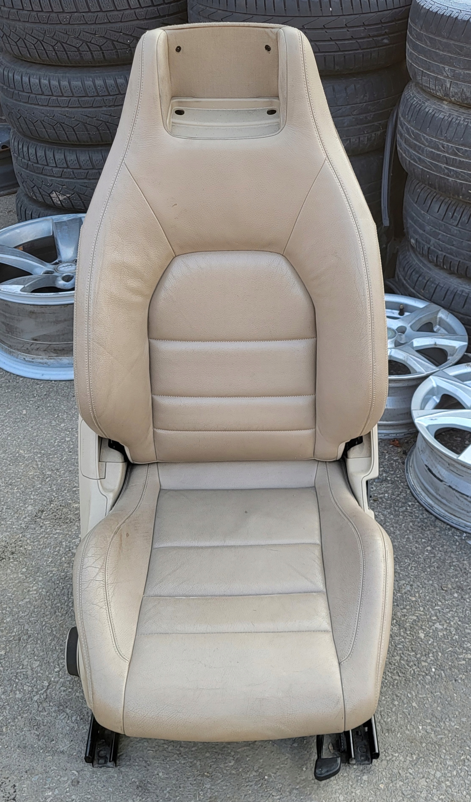 seat right front leather Mercedes E W207 COUPE OE EUROPA