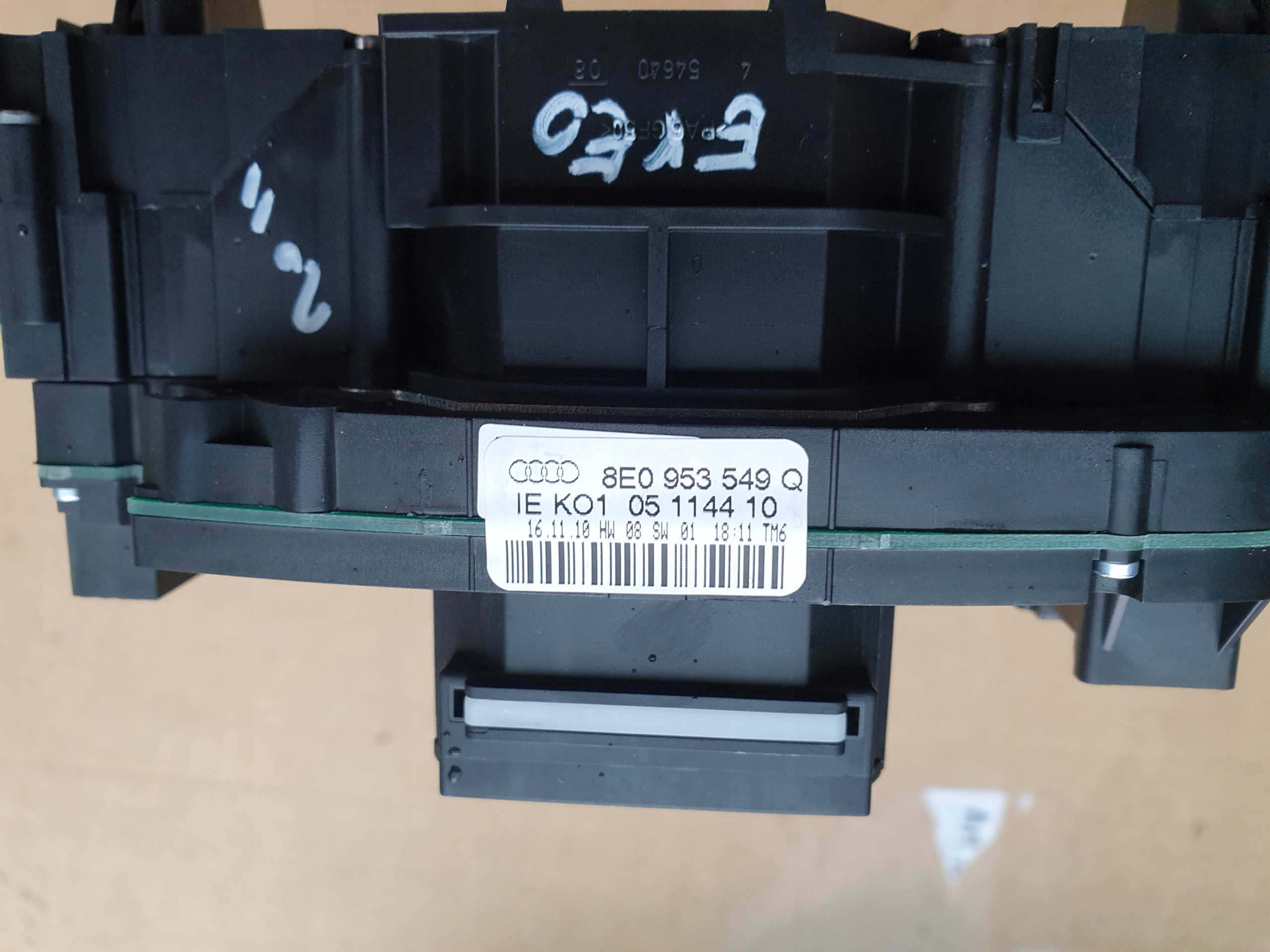 DEVIO LUCI DEVIO Pulsante modulo AUDI A4 B7 SEAT EXEO 8E0953549Q