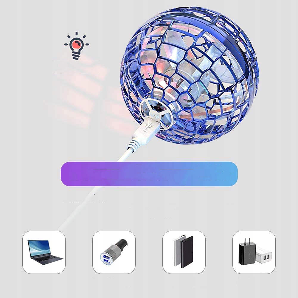 LATAJĄCY FIDGET SPINNER Flynova Pro LED BOOMERANG Kod producenta 0517-01