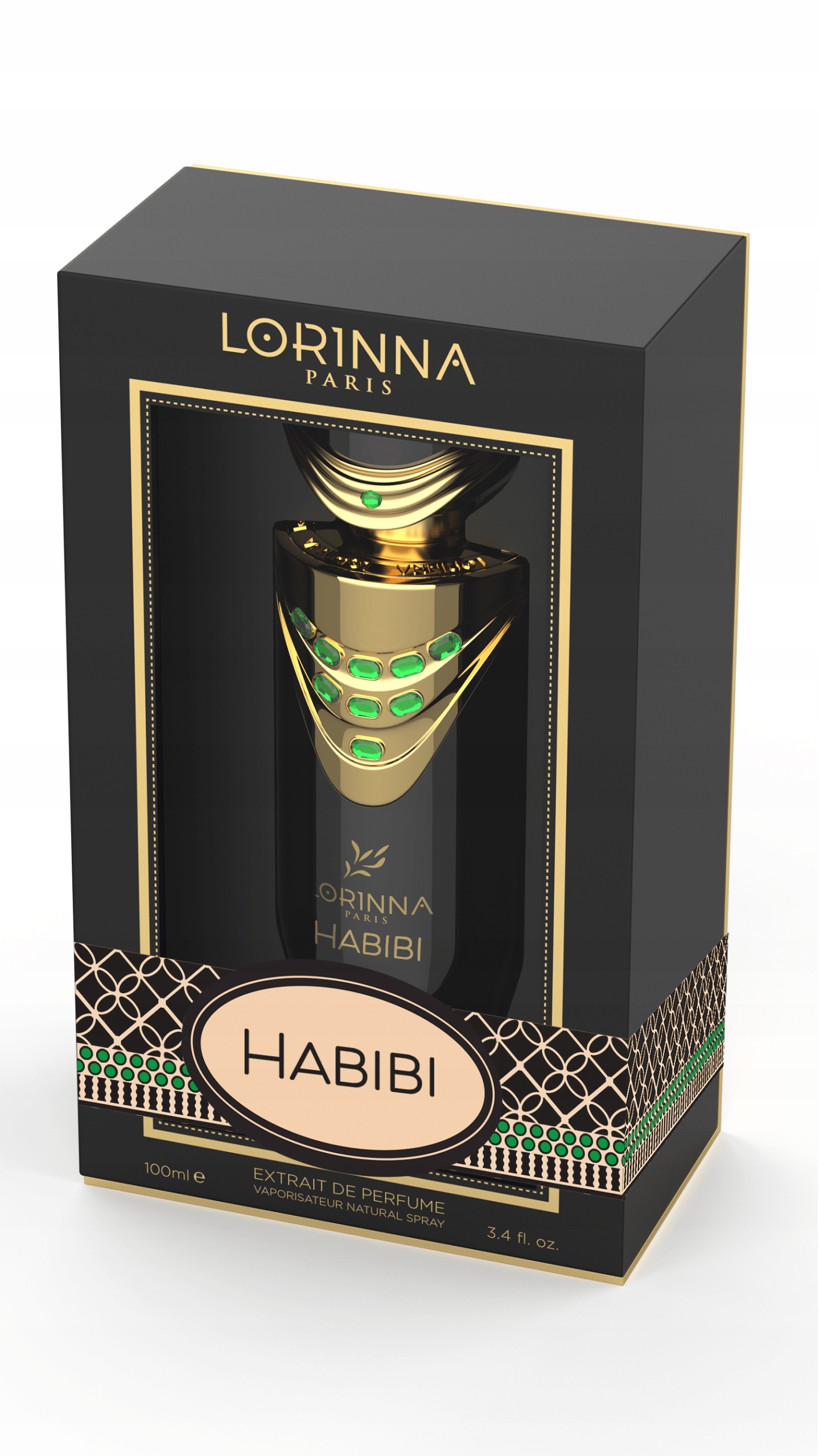 Arabský parfémový extrakt Lorinna Habibi 100 ml Kvalita