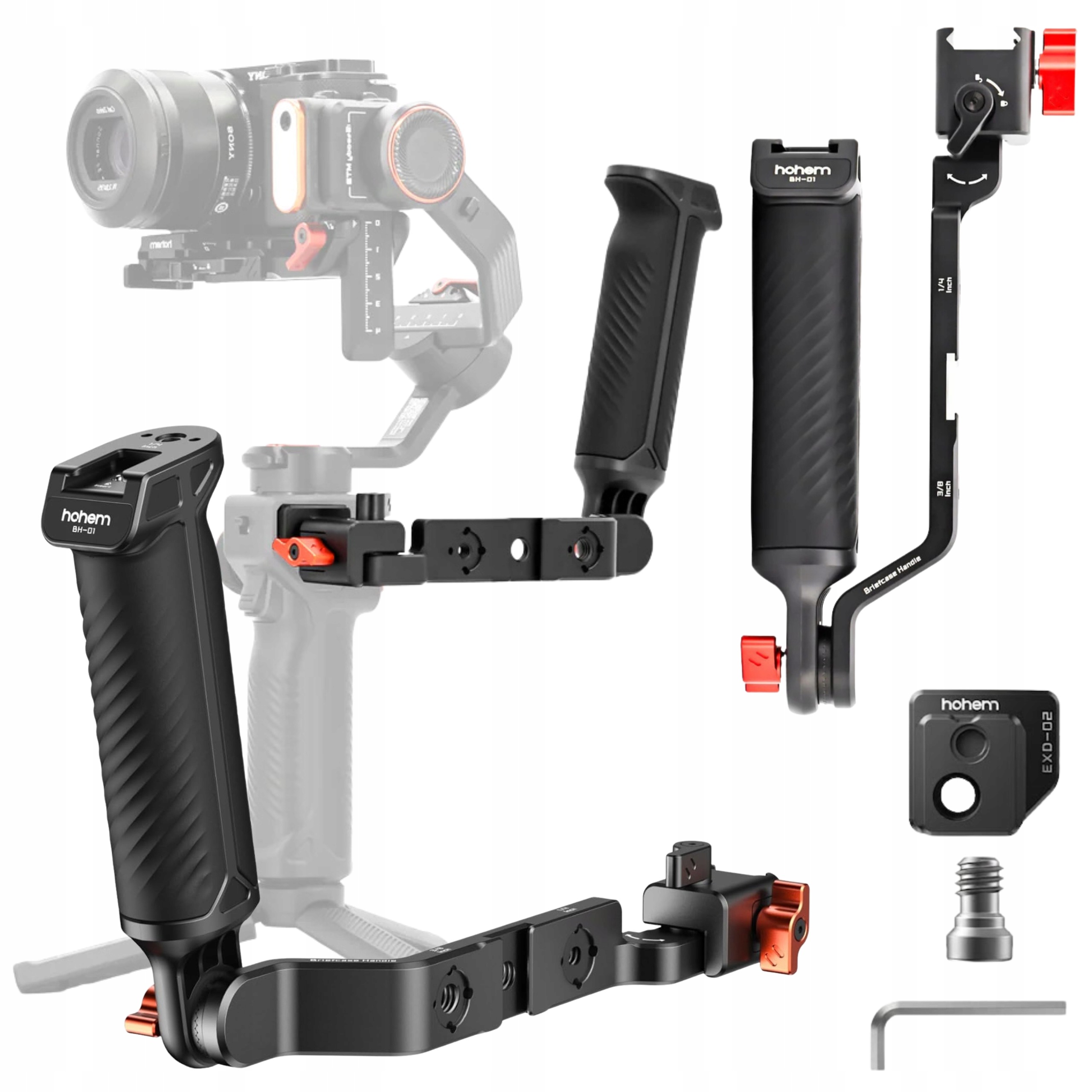 Uchwyt Stabilizujący Hohem BH-01 do iSteady M6 MT2 MT3 Rączka Gimbala Grip