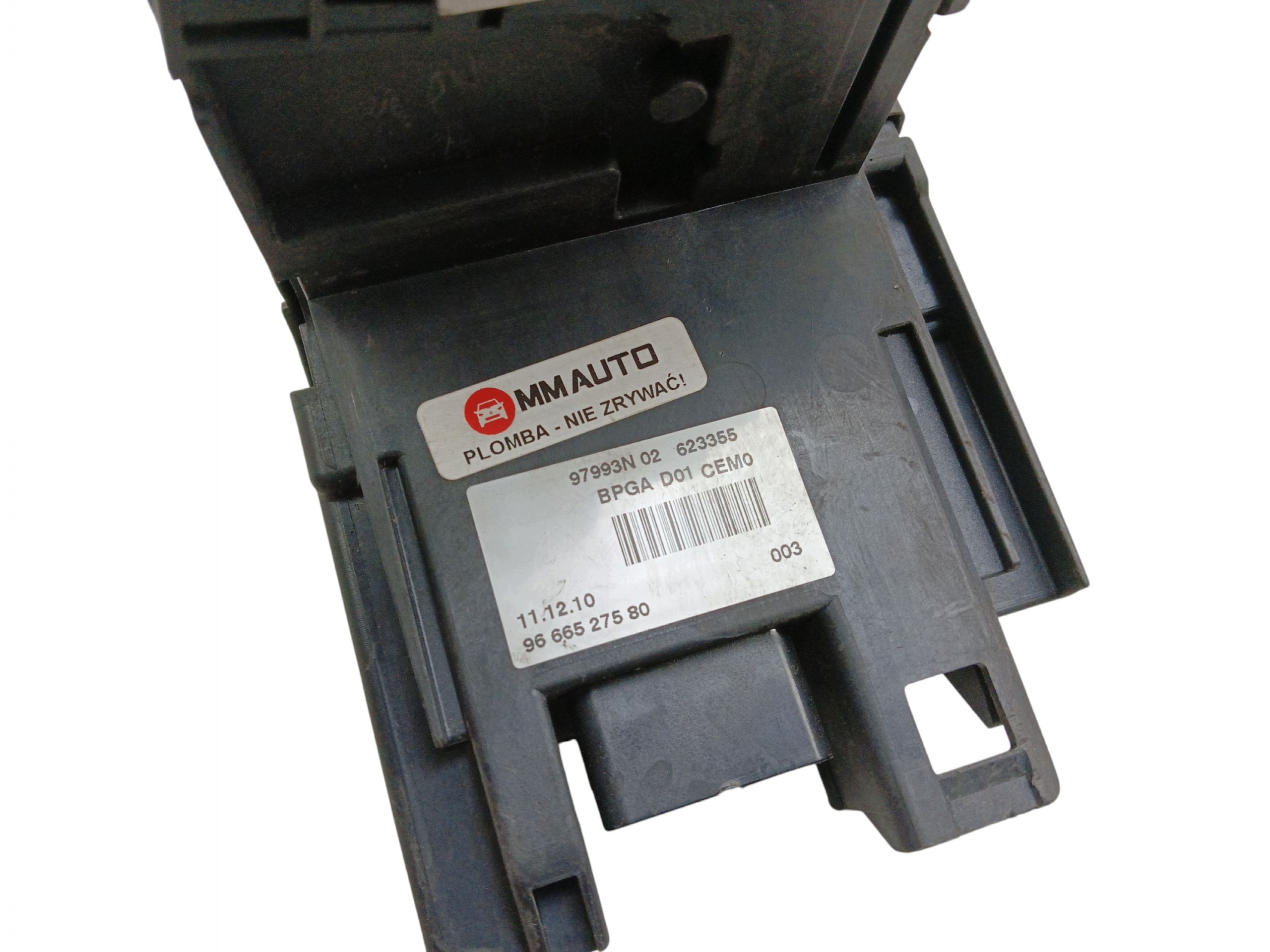 unité de commande électronique uce unité commande moteur pour batterie CITROEN C4 PICASSO et C4 et 9666527580