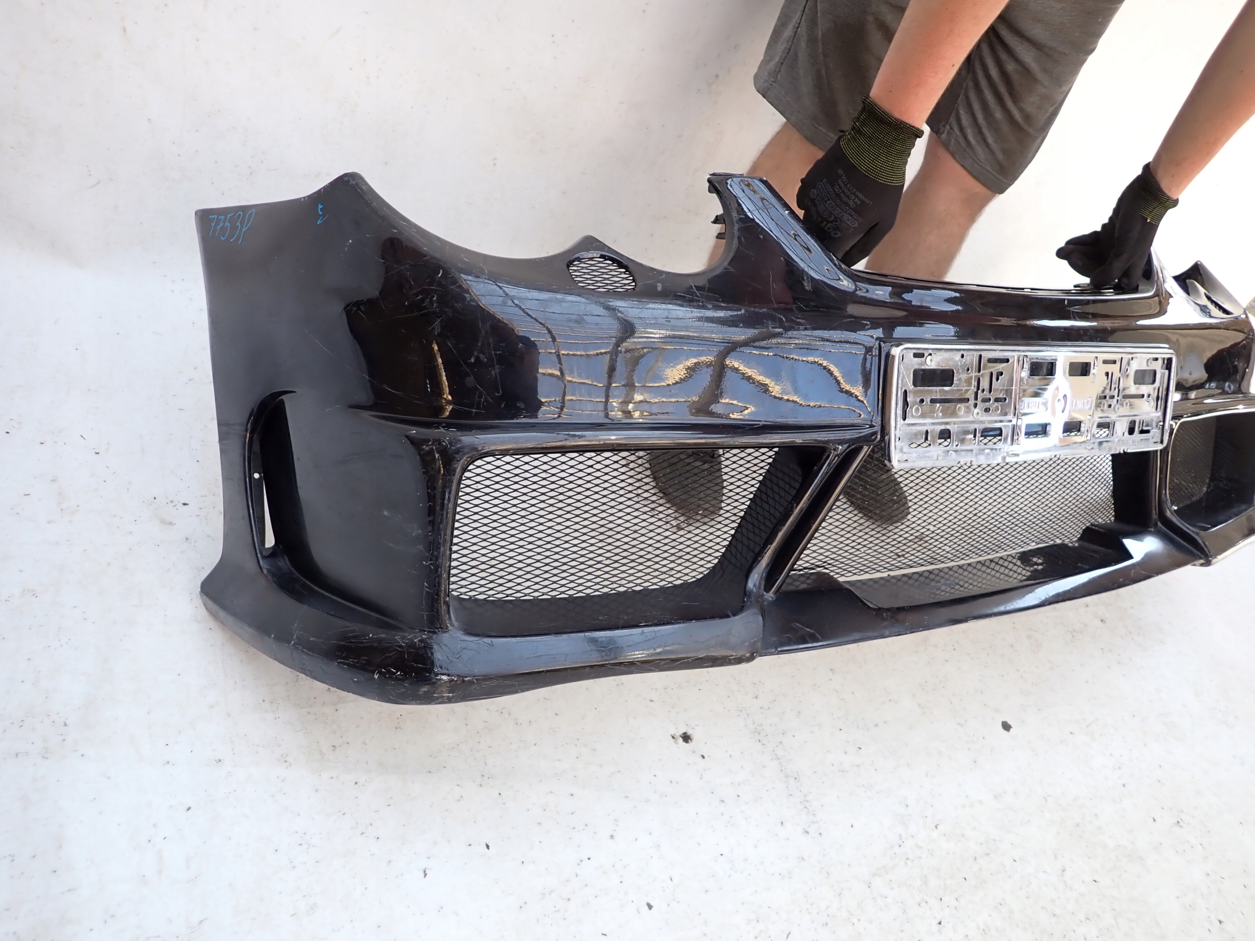 MERCEDES C KLASA W203 SPORT COUPE TUNING bumper front front SPR