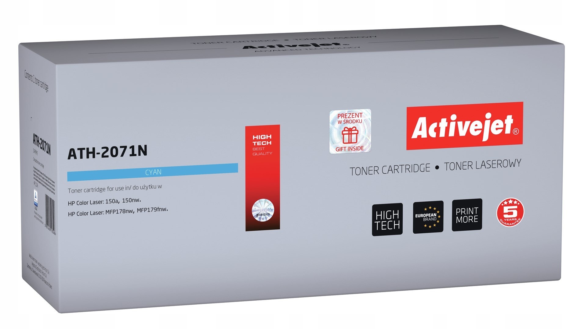Activejet ATH-2071N Toner (zamiennik do Hp 117A W2071A; 2071A; Supreme; 700