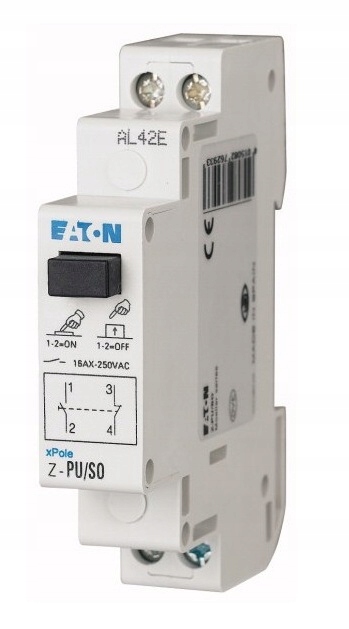 

Przycisk Modułowy 16A 1Z 1R Z-pu/so 276293 Eaton