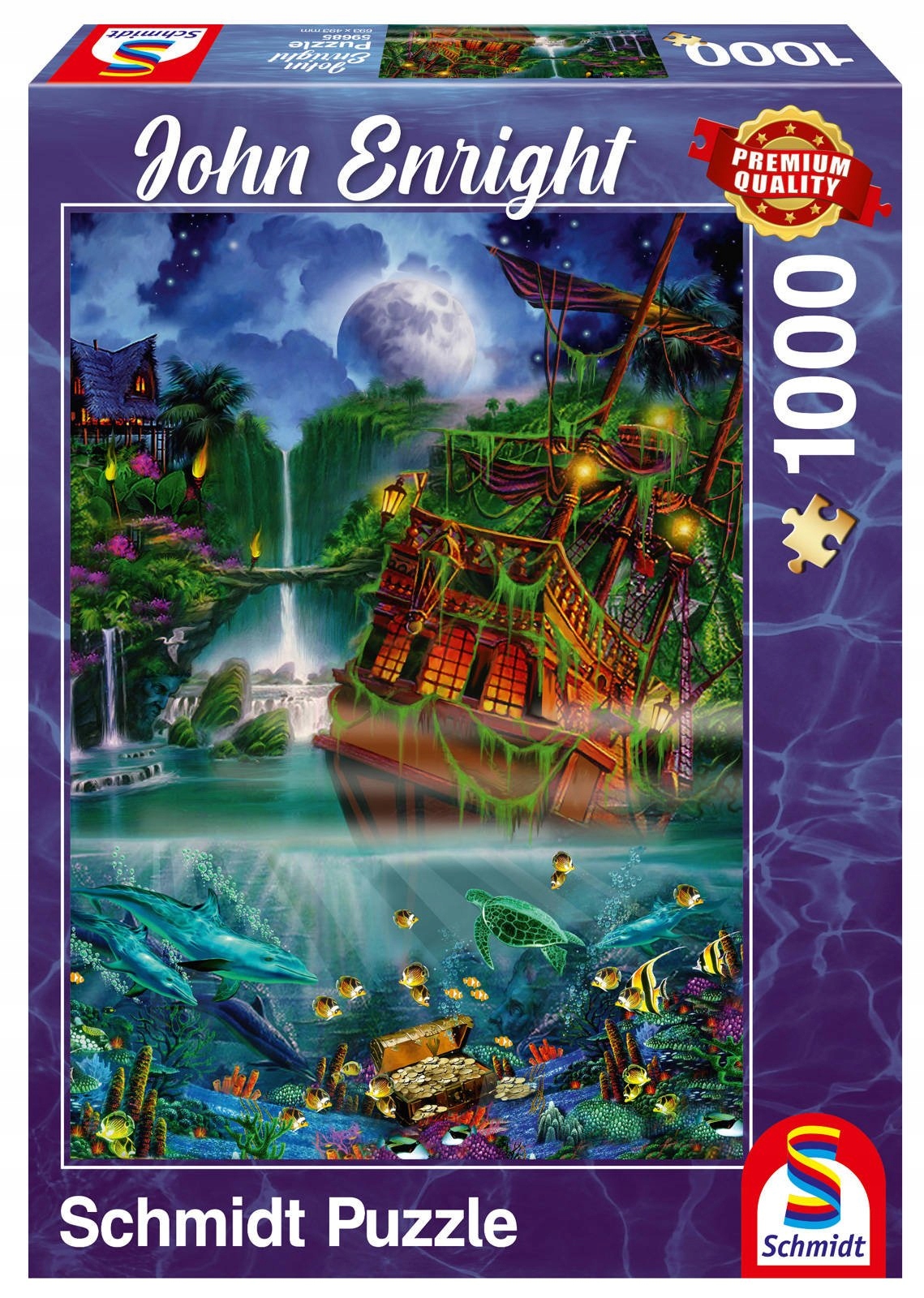

Pq Puzzle 1000 el John Enright Zatopiony skarb