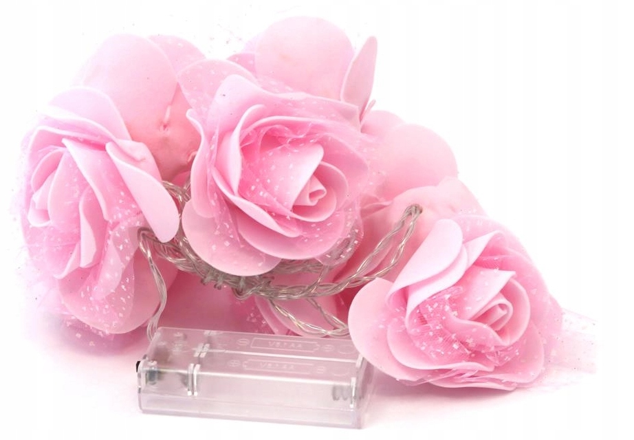 

Dekoracyjne Lampki cotton balls Flower 10szt Led