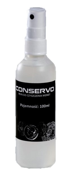 

Conservo płyn do czyszczenia monet 100ml atomizer