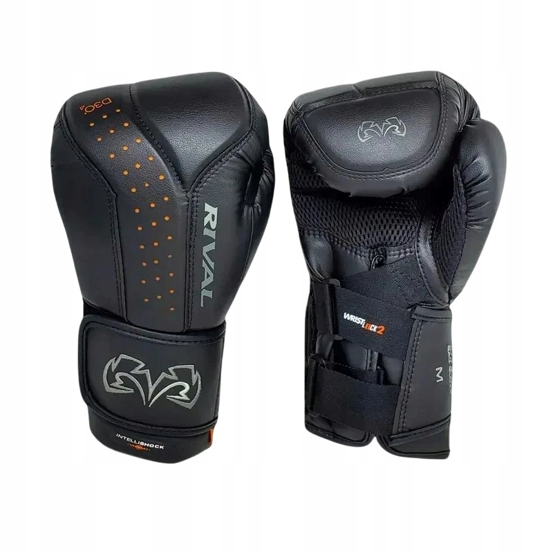 boxerské rukavice Rival rb10 intelli-shock bag M Černé
