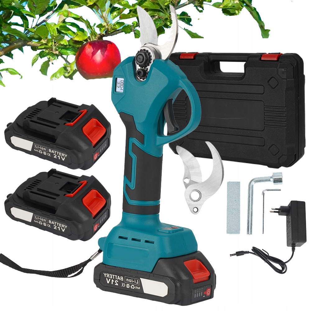 Zahradní nůžky Elektrické Zahradní nůžky Výkonné 21V Bezkartáčové