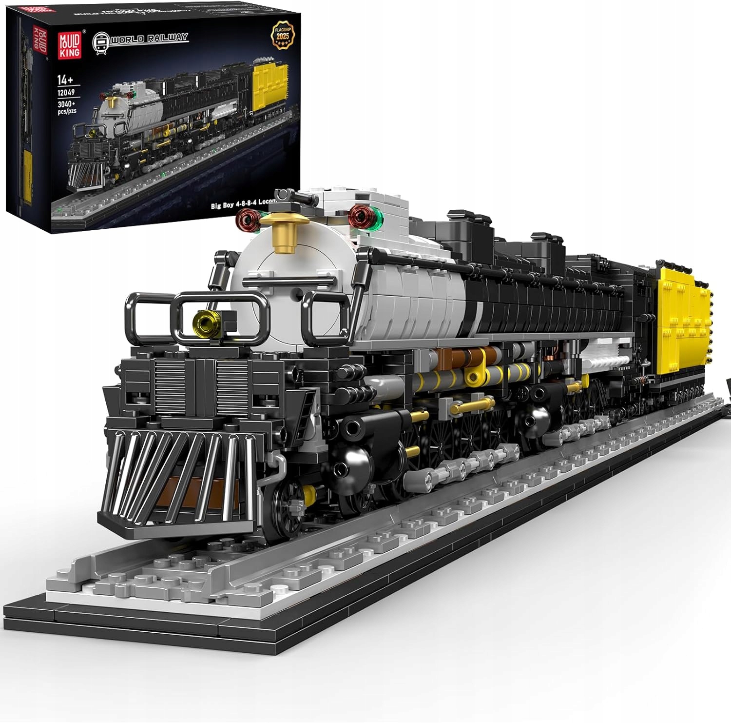 12049S Pociąg Lokomotywa Parowa Big Boy 3040 El
