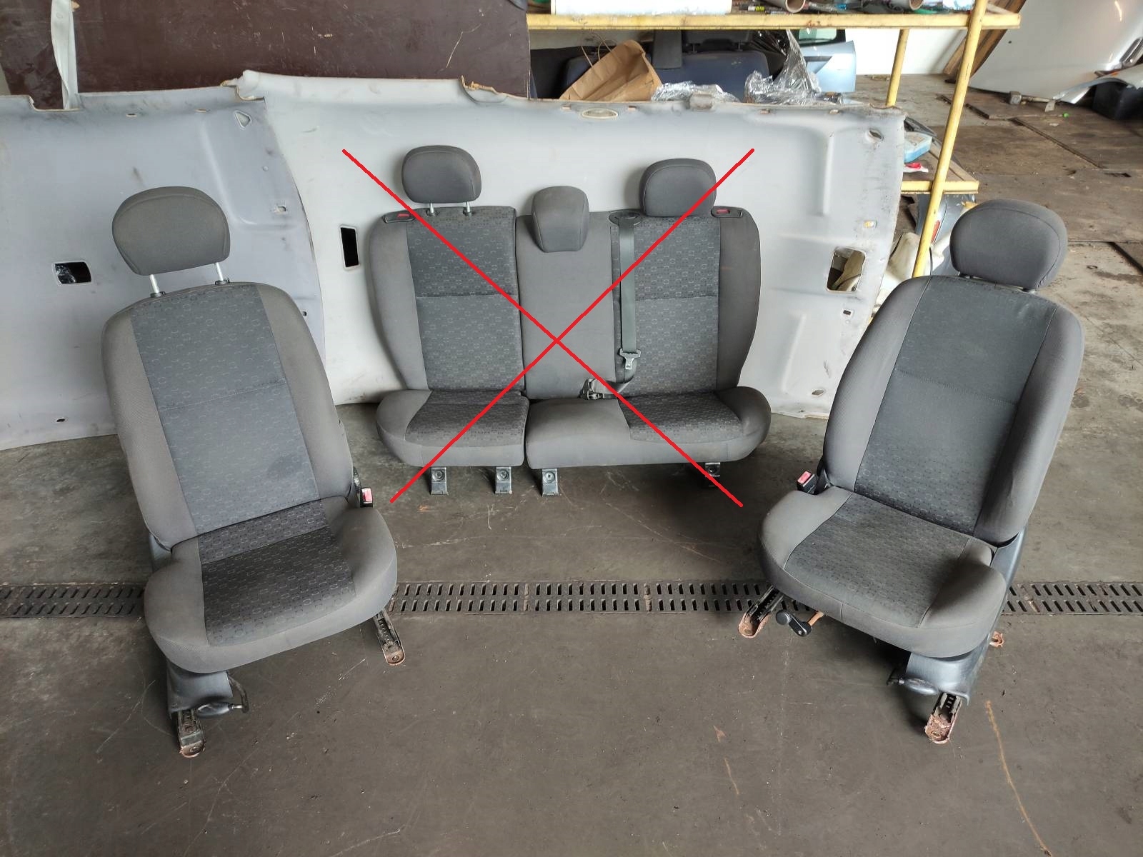 seat left + right front FORD FOCUS MK1 LIFT