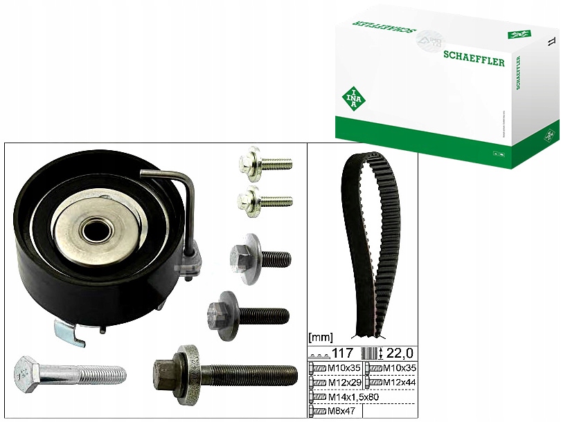 INA530 0495 10 Rozvodová Sada Ford 1,2-1,6 04- Asistent řidiče #33