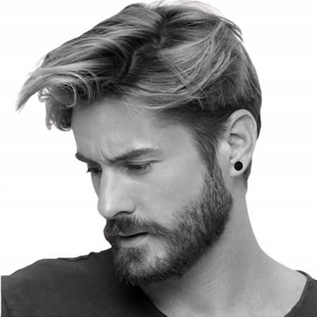 FAKE TUNEL KOLCZYK DO UCHA PUNK GOTHIC SS316L Kolor dominujący czarny