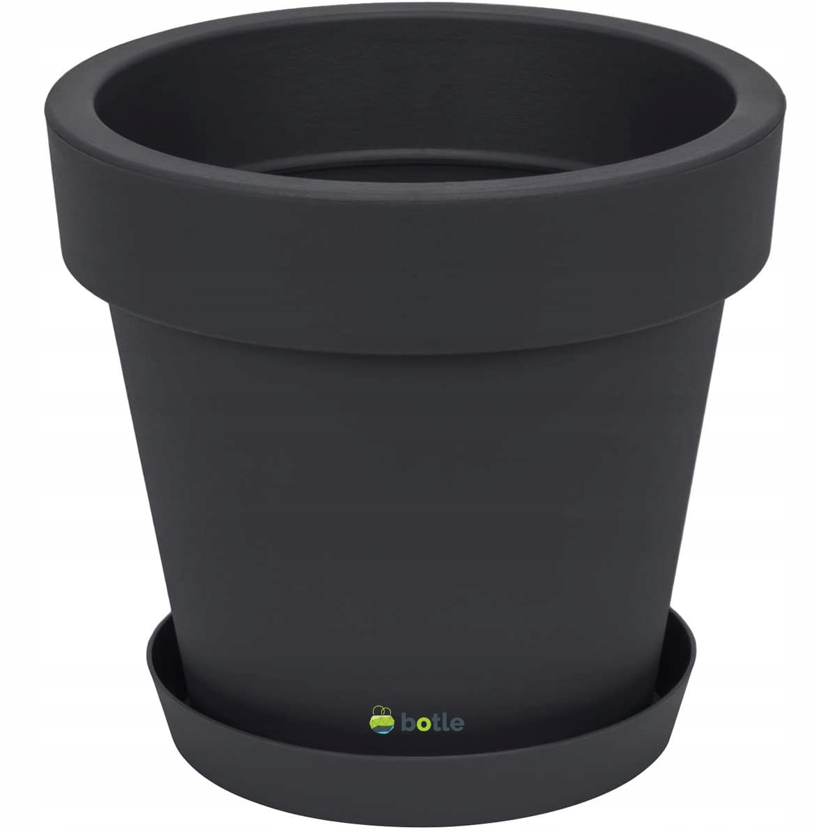 

Doniczka z podstawką Śred 16 cm Antracytowy DLOF16