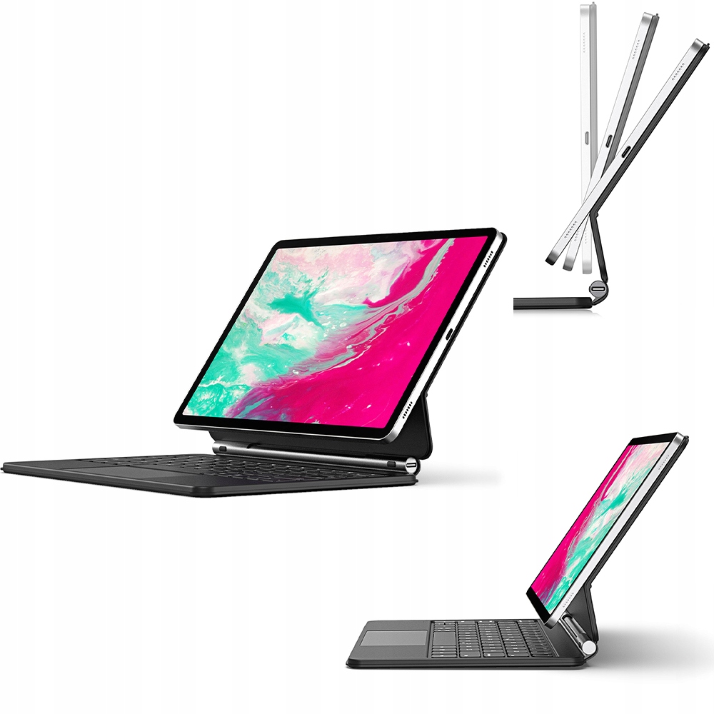 Pouzdro s klávesnicí, podsvícení Dux Ducis pro Galaxy Tab S10 Fe S9 Fe S9