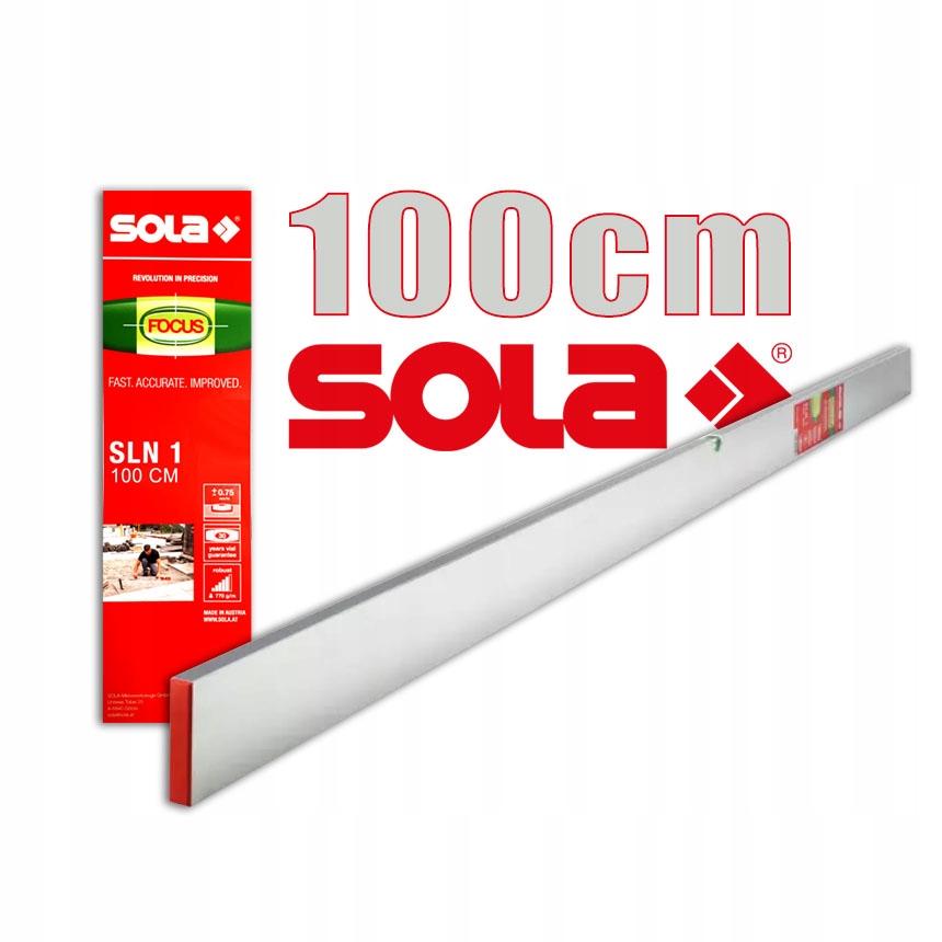 Łata posadzkarska Sola SLN1 Długość 100cm 1 m