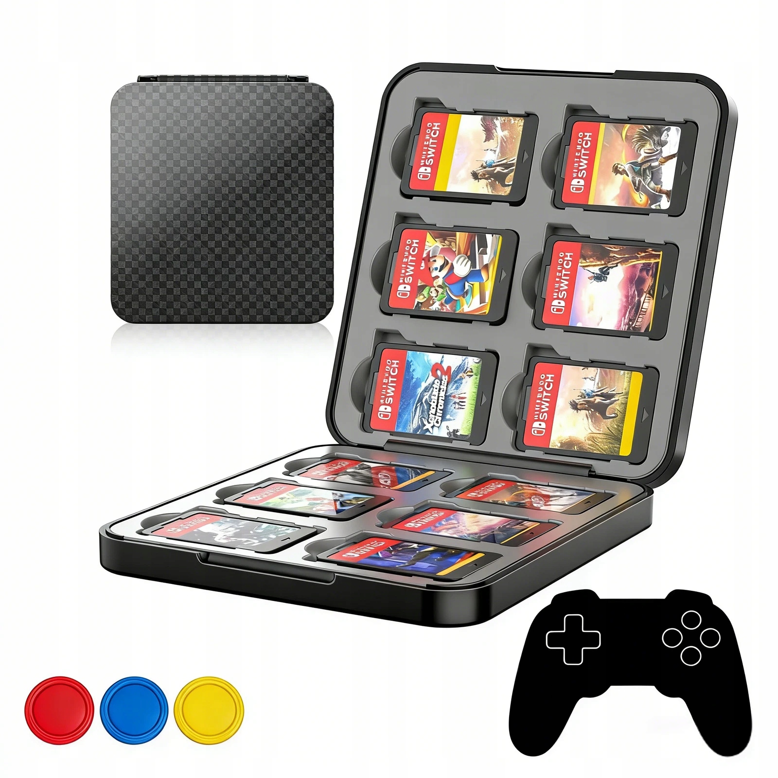 Heystop Nintendo Switch Oled Case Protective Hard Portable T – Etui