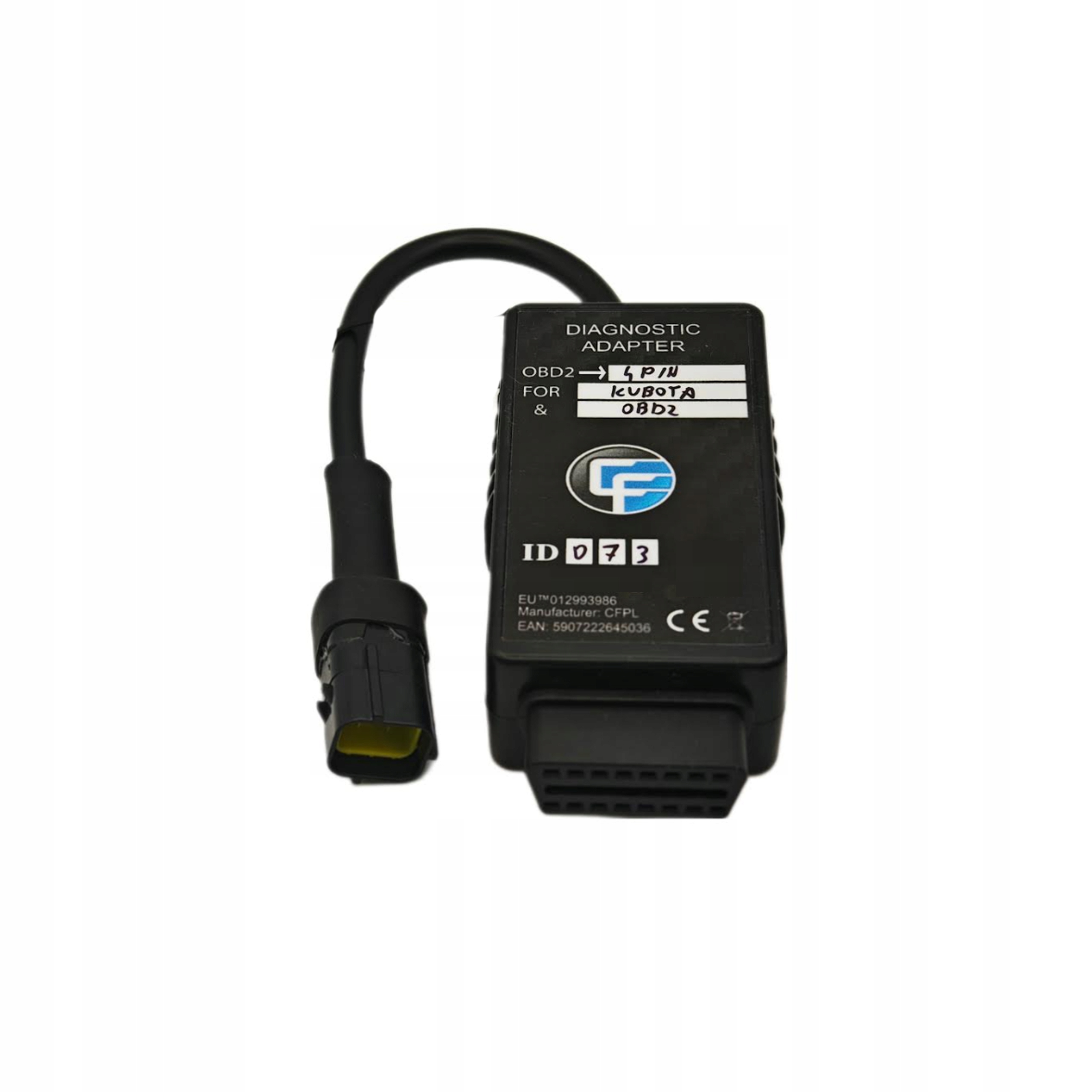 Cf adapter diagnostyczny obd2 na 4 pin do Kubota zgodny z Launch
