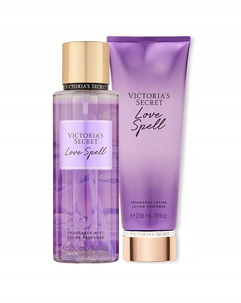 Victoria's Secret Love Spell Sada Tělový Sprej a Balzám Dárek